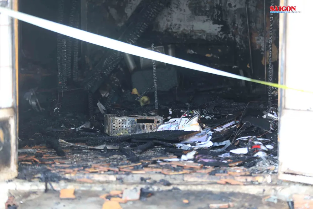 Cận cảnh hiện trường vụ cháy khiến 5 ở Đà Lạt người tử vong ảnh 3