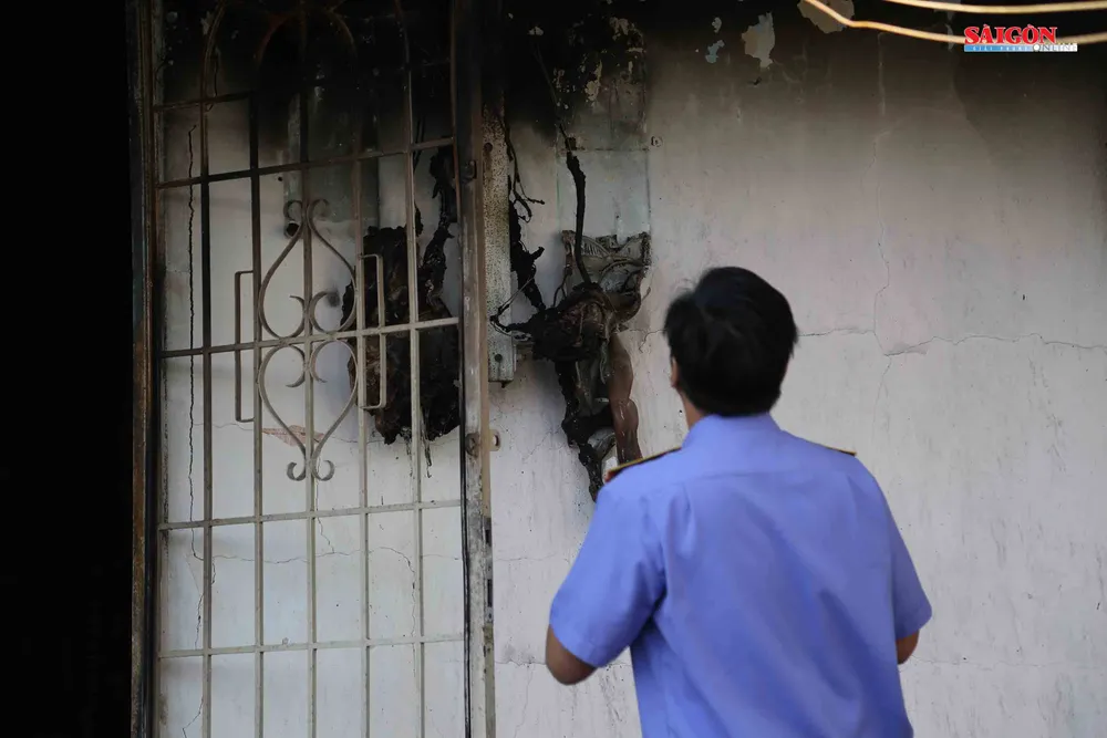 Cận cảnh hiện trường vụ cháy khiến 5 ở Đà Lạt người tử vong ảnh 1