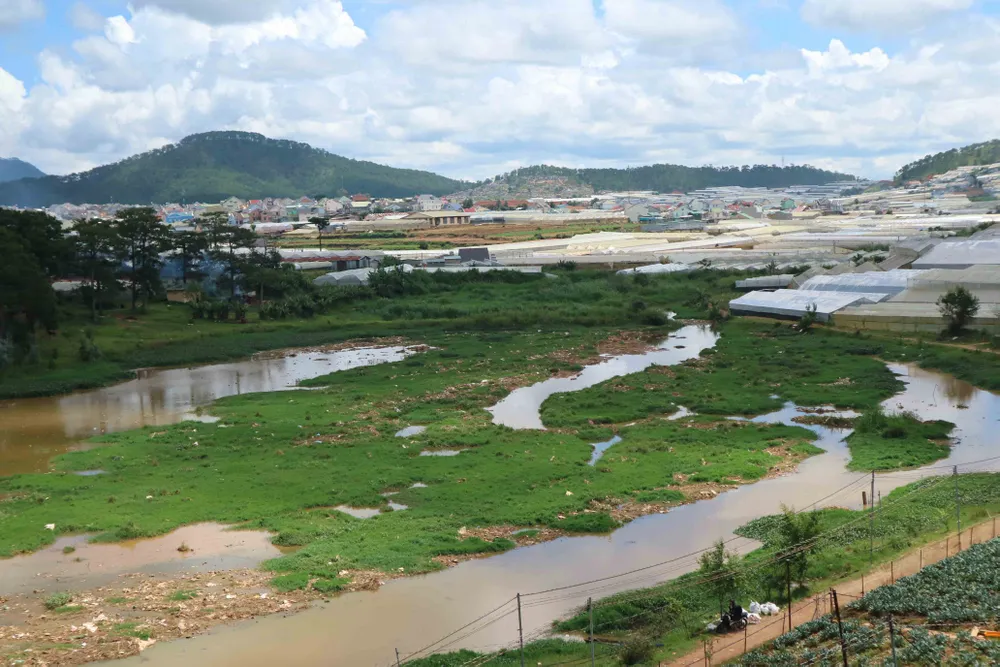 Rác thải bủa vây hồ Than Thở - Đà Lạt ảnh 2