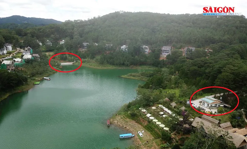 Ngang nhiên xây kè 30m ngăn hồ Tuyền Lâm - Đà Lạt ảnh 3