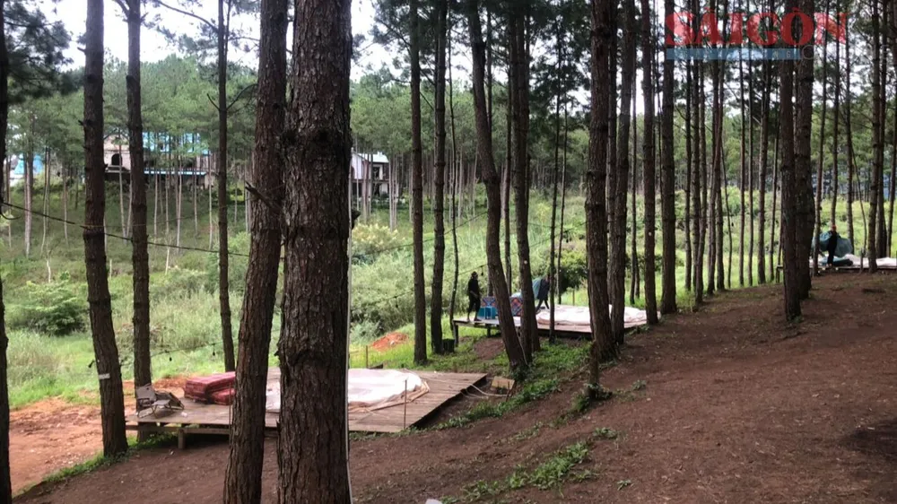 Các lều trại tháo dỡ sau khi bị phát hiện