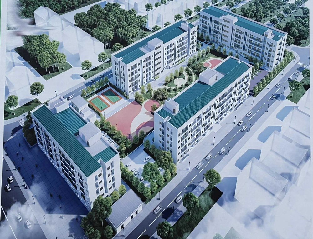 Mô phỏng dự án “Nhà ở xã hội cho công nhân, người lao động tại KCN Phú Hội, huyện Đức Trọng” Mô phỏng dự án “Nhà ở xã hội cho công nhân, người lao động tại KCN Phú Hội, huyện Đức Trọng”