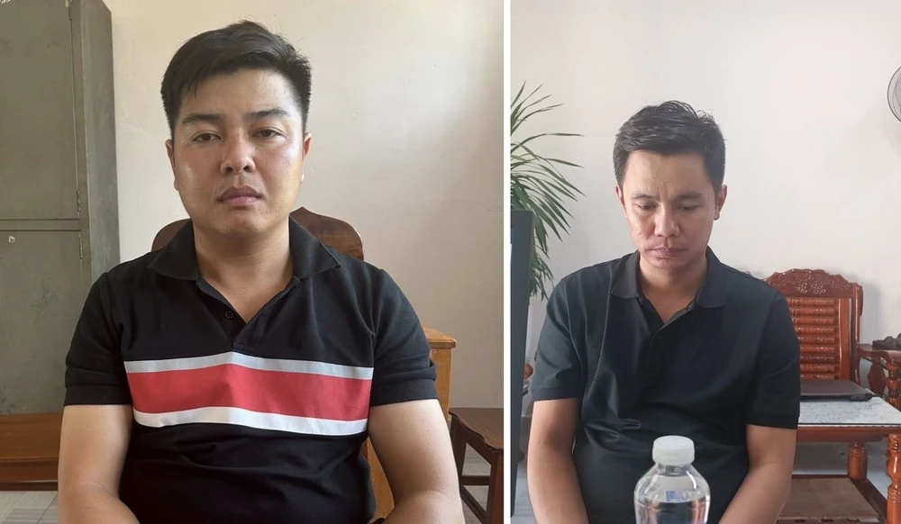 Ngô Phúc Thịnh và Võ Trần Hoàng tại cơ quan công an 049fa4fc8c2b22757b3a.jpg