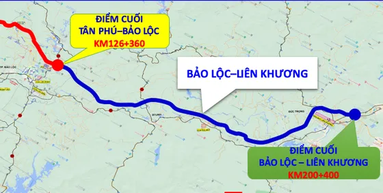 แผนที่เส้นทางทางด่วน Tan Phu - Bao Loc ที่เชื่อมต่อกับทางด่วน Bao Loc - Lien Khuong cao-toc-bao-loc-lien-son1-7153.png.png