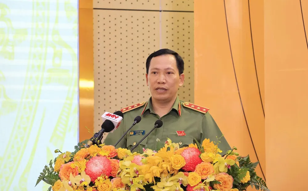 Thượng tướng Lê Văn Tuyến, Thứ trưởng Bộ Công an phát biểu chỉ đạo tại đại hội 21ffc52e81b108ef51a0.jpg