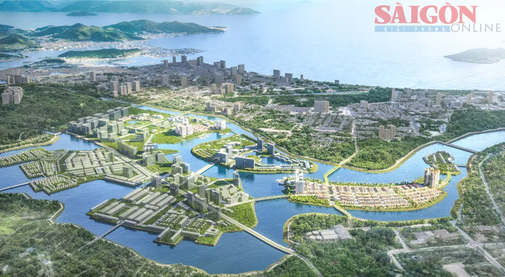 Phối cảnh dự án Khu đô thị hỗn hợp Nha Trang. Ảnh: SUNGROUP 20250819-anh2.png