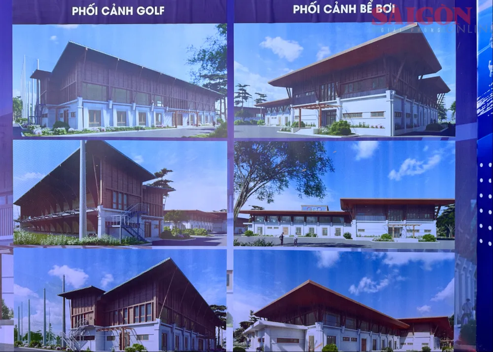 Phối cảnh khu huấn luyện thể thao Quốc gia. Ảnh: ĐOÀN KIÊN IMG_6105.jpeg