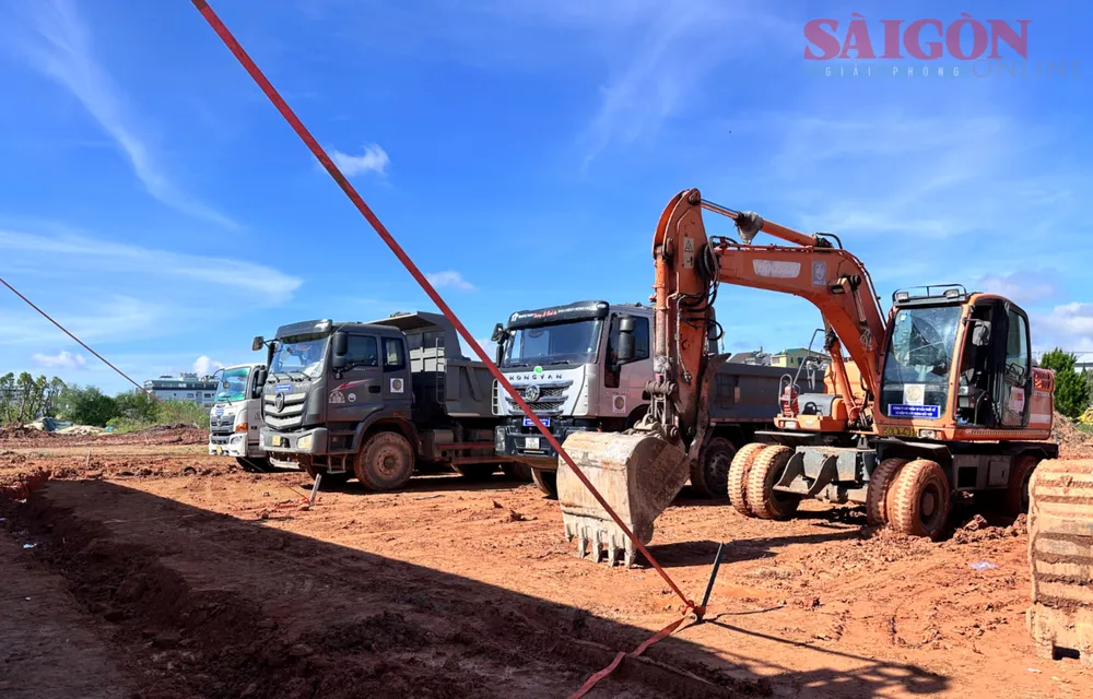 Lần đầu tại tỉnh Lâm Đồng có công trình phục vụ thể thao có quy mô quốc gia. Ảnh: ĐOÀN KIÊN IMG_6115.jpeg