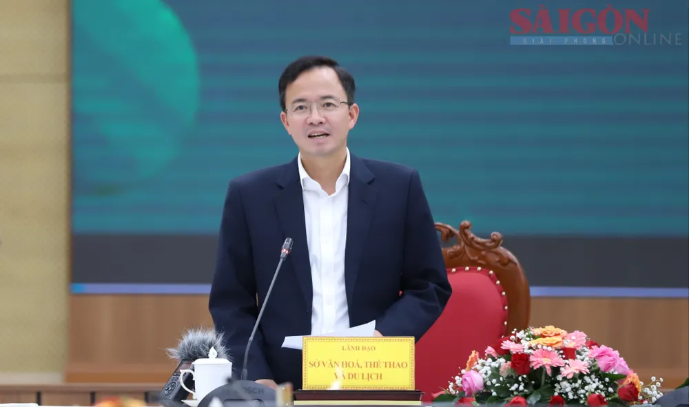 Ông Nguyễn Văn Lộc, Giám đốc Sở Văn hóa, Thể thao và Du lịch tỉnh Lâm Đồng. Ảnh: ĐOÀN KIÊN IMG_5032.JPG