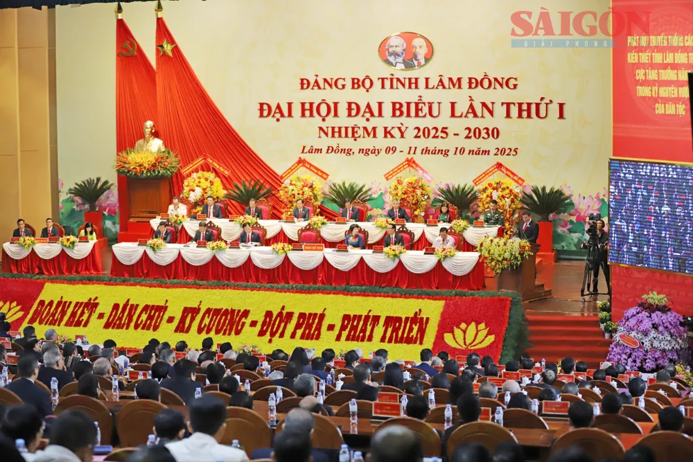 Quang cảnh Đại hội. Ảnh: ĐOÀN KIÊN IMG_5540 copy.jpg