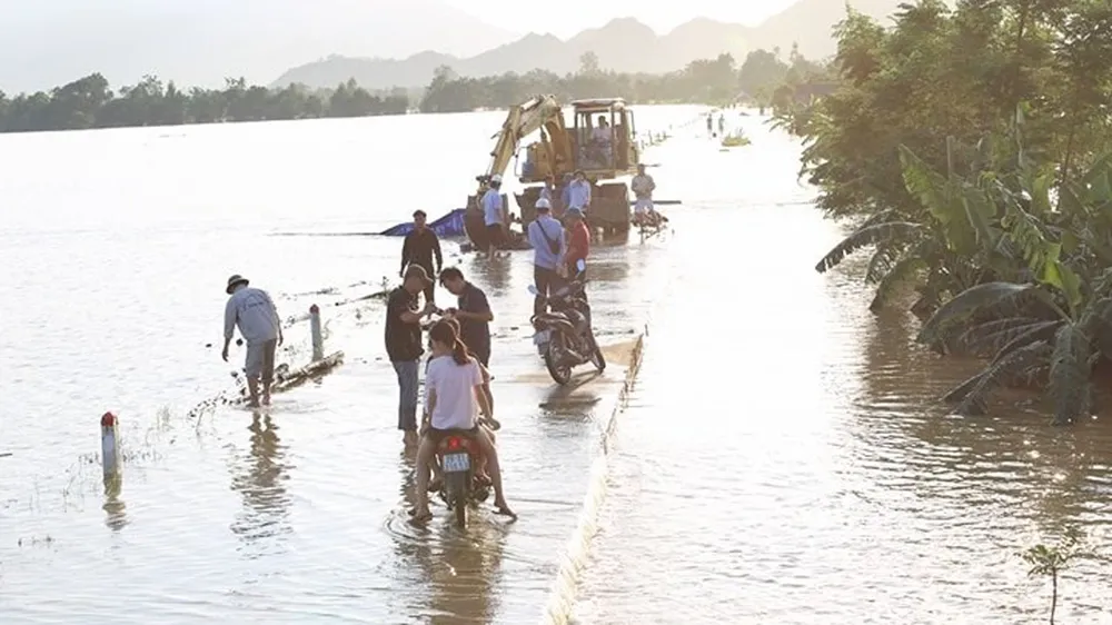 UBND huyện nói dối vụ vỡ đê ở Chương Mỹ ảnh 2