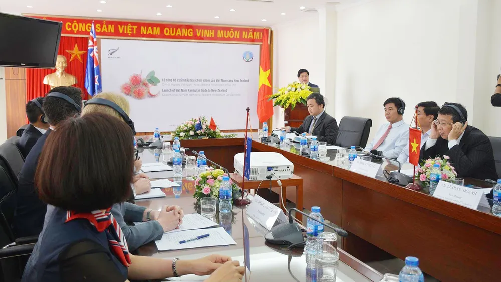 Sau xoài và thanh long, đến chôm chôm Việt "đi" New Zealand ảnh 1