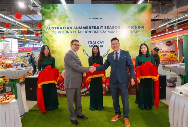 Chương trình xúc tiến đưa trái cây mùa hè của Australia vào thị trường mùa xuân ở Việt Nam