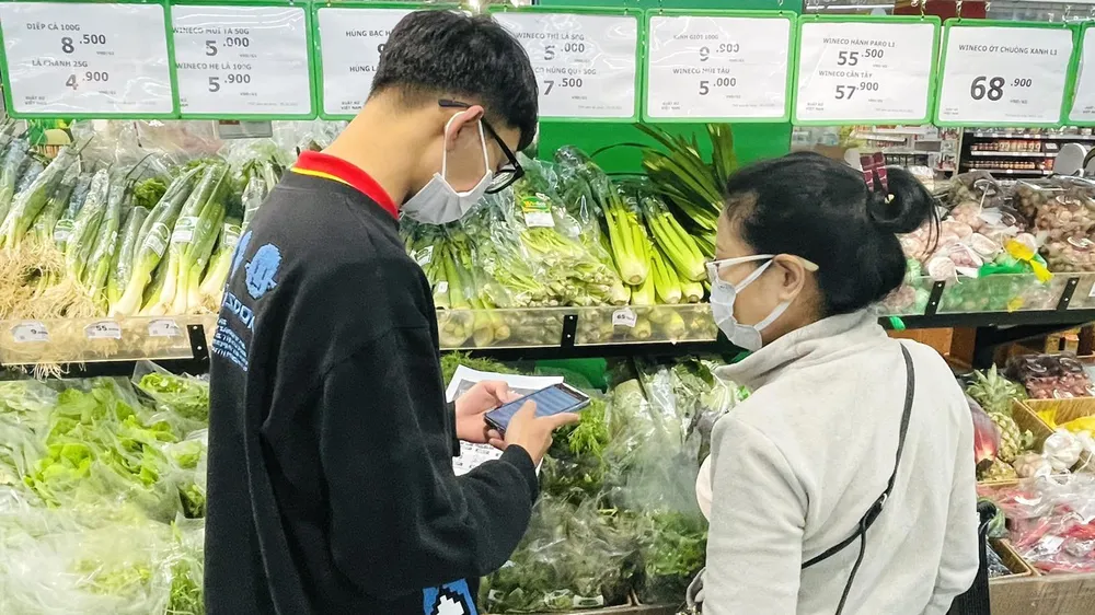 Rau củ quả tại các siêu thị dịp tết Rau củ quả tại các siêu thị dịp tết