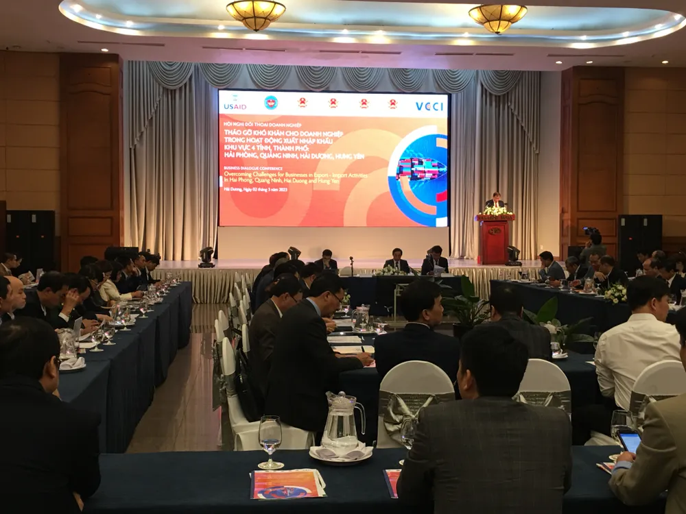 Hội nghị đối thoại sáng 2-3 tại TP Hải Dương, tỉnh Hải Dương Hội nghị đối thoại sáng 2-3 tại TP Hải Dương, tỉnh Hải Dương