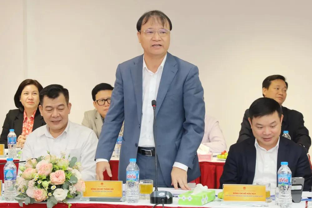 Thứ trưởng Đỗ Thắng Hải - đại diện lãnh đạo Bộ Công thương phát biểu Thứ trưởng Đỗ Thắng Hải - đại diện lãnh đạo Bộ Công thương phát biểu