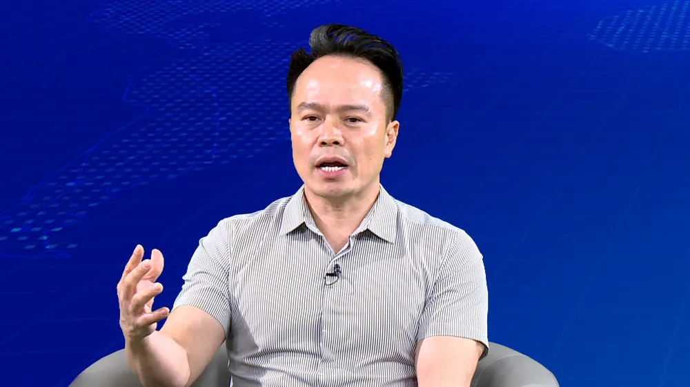 Ông Ngô Chung Khanh, Phó Vụ trưởng Vụ Chính sách thương mại đa biên (Bộ Công thương) phát biểu tại tọa đàm Ông Ngô Chung Khanh, Phó Vụ trưởng Vụ Chính sách thương mại đa biên (Bộ Công thương) phát biểu tại tọa đàm