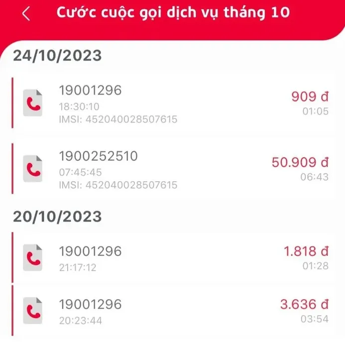 Cuộc gọi &quot;nhầm&quot; tới số tổng đài của 1 website, hơn 6 phút mất hơn 50.000 đồng