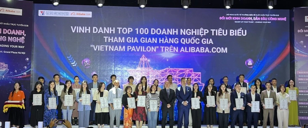 100 doanh nghiệp tiêu biểu được lên “Gian hàng quốc gia Việt Nam” trên Alibaba.com