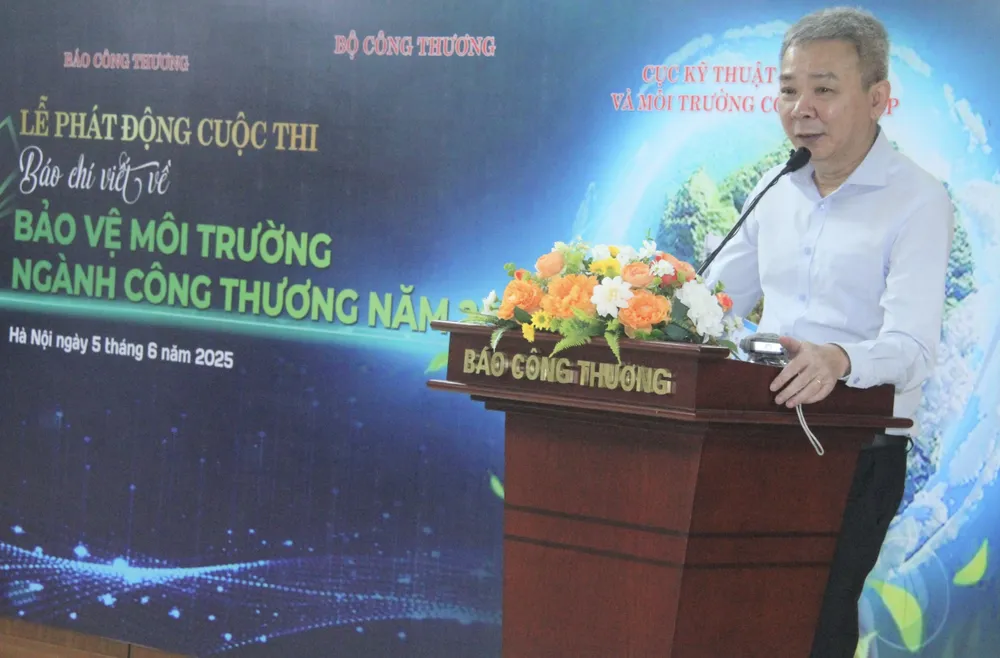 Phó Tổng Biên tập Báo Công thương Nguyễn Tiến Cường phát biểu IMG_9483.jpeg