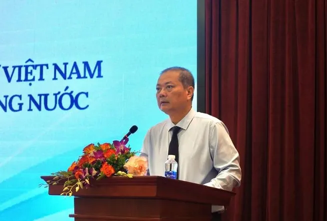 Cục trưởng Nguyễn Anh Sơn phát biểu. Ảnh: LÊ TRANG IMG_0343.jpeg