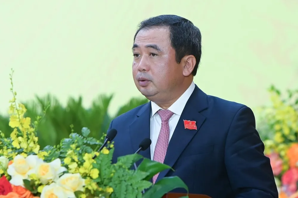 Quyền Bộ trưởng Bộ Nông nghiệp và Môi trường Trần Đức Thắng được chỉ định làm Bí thư Đảng ủy Bộ Nông nghiệp và Môi trường. Ảnh: TÙNG ĐINH IMG_1325.jpeg