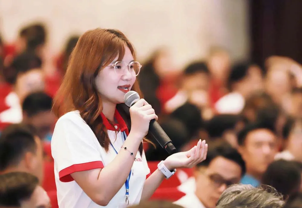 Chị Nguyễn Thị Ngọc Ly chia sẻ tại diễn đàn IMG_1354.jpeg