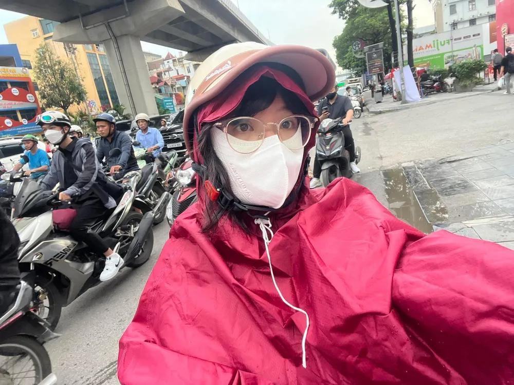 Hà Nội đang trong chuỗi ngày mưa nắng thất thường, nơi mưa nơi nắng. Ảnh minh họa IMG_1361.jpeg
