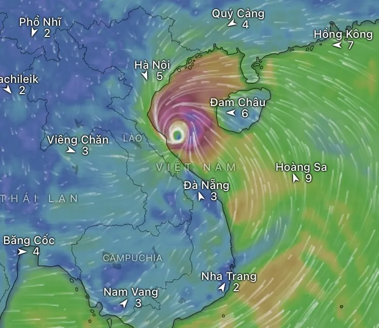 ECMWF 예측 모델에 따른 오전 8시 폭풍 중심 위치(유럽) IMG_1542.jpeg