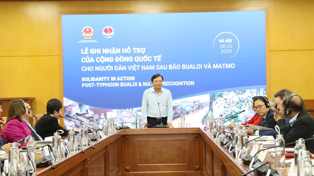 Quang cảnh buổi lễ ghi nhận sáng nay 28-10 tại Hà Nội IMG_3918.jpeg