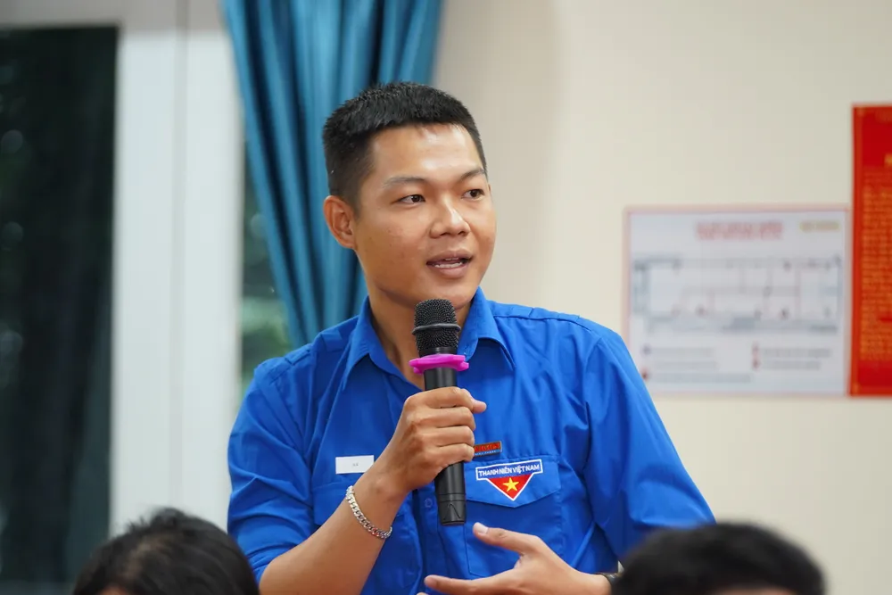 Phóng viên Nguyễn Tam Nguyên, Đoàn cơ sở Báo Sài Gòn Giải Phóng BQH09749.JPG