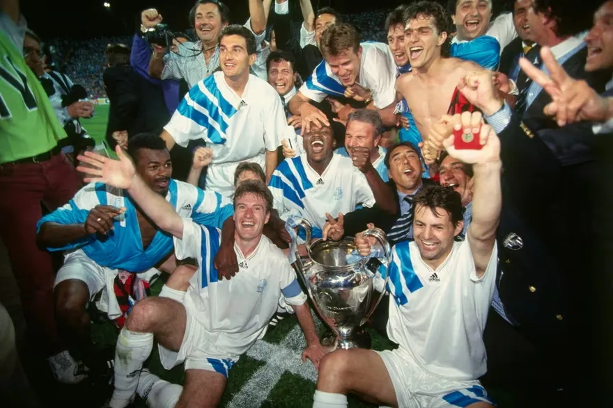 Trận chung kết thứ Bảy sẽ là trận chung kết Pháp-Ý đầu tiên kể từ năm 1993, khi Marseille đánh bại Milan. Ảnh: Christian Liewig/Corbis/Getty Images 5315.jpg