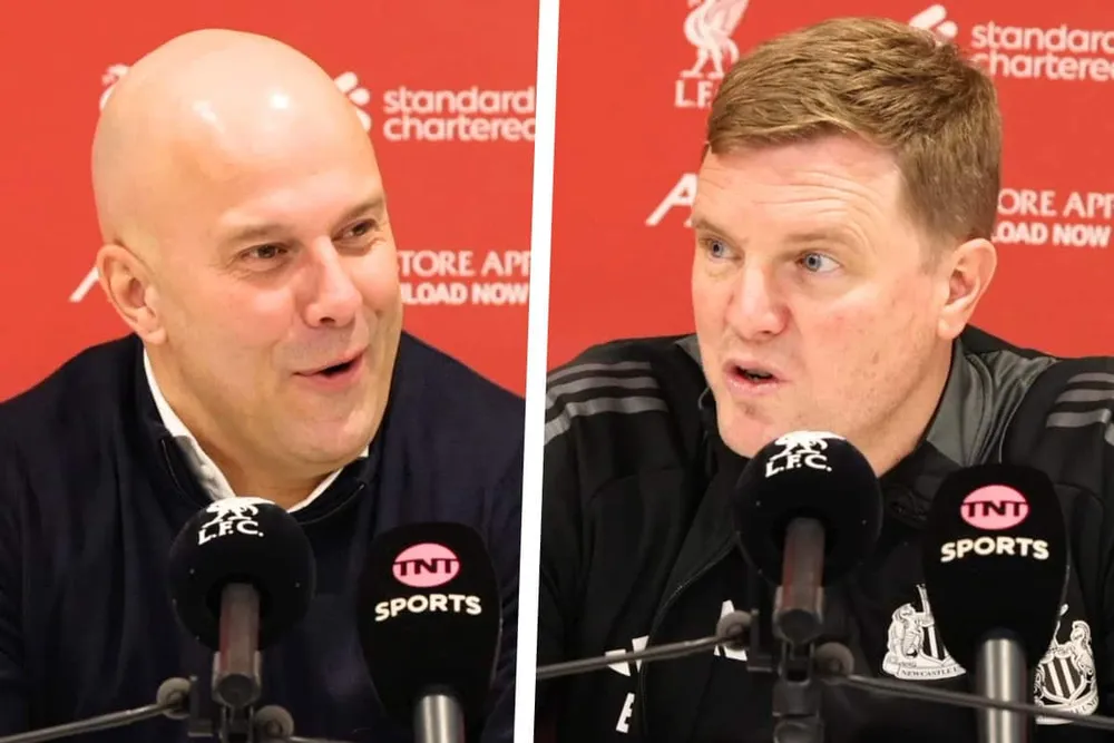 HLV Arne Slot vs HLV Eddie Howe: Tình người xen lẫn tính toán