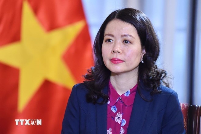 越南外交部副部长阮明姮。