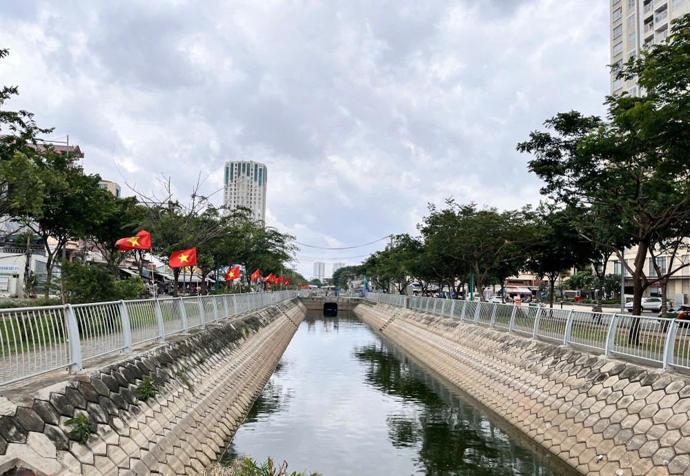 平仙坊杭庞涌段已得到整饬。 