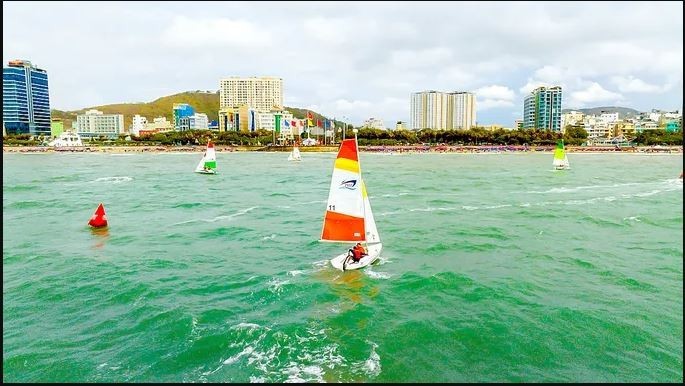 得天独厚的自然条件赋予胡志明市头顿坊逾100公里海岸线。图自越通社