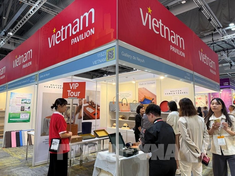 越南在2025年全球供应链展览会的展位。