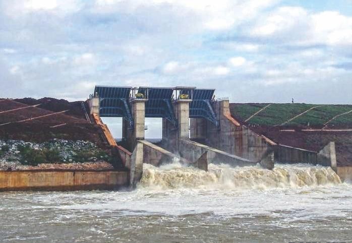巴地-头顿区域三大水库通报泄洪。