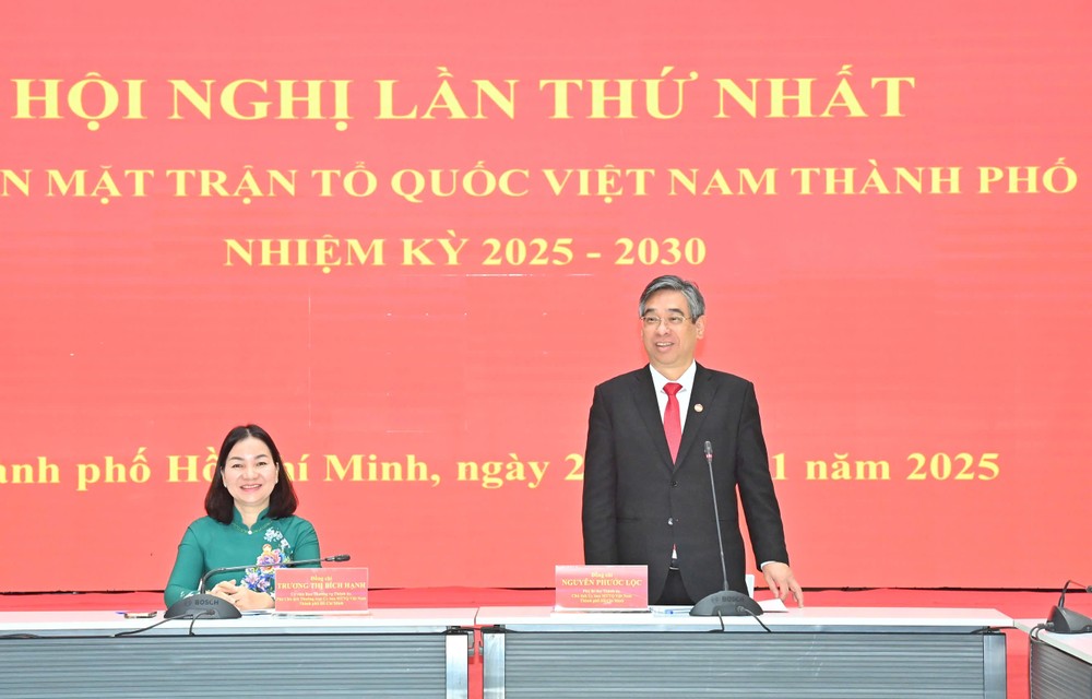 阮福禄同志获协商推选为2025-2030年任期胡志明市越南祖国阵线委员会主席。