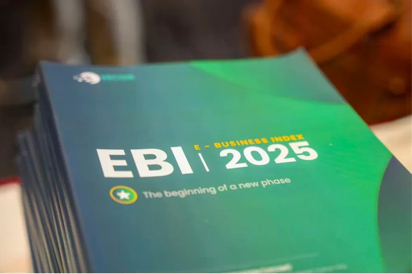 《2025年越南电子商务指数（EBI）报告》。图自经营与发展杂志网站 