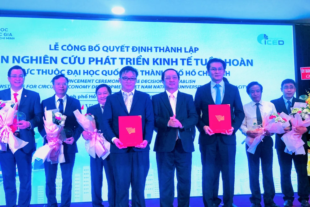 Thành lập Viện Nghiên cứu Phát triển Kinh tế Tuần hoàn đầu tiên tại Việt Nam ảnh 1 Thành lập Viện Nghiên cứu Phát triển Kinh tế Tuần hoàn đầu tiên tại Việt Nam ảnh 1