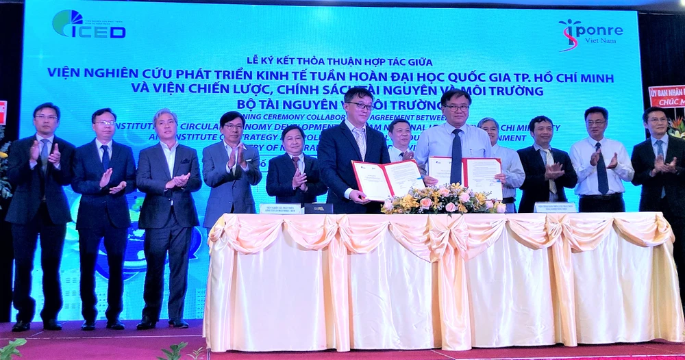 Thành lập Viện Nghiên cứu Phát triển Kinh tế Tuần hoàn đầu tiên tại Việt Nam ảnh 2 Thành lập Viện Nghiên cứu Phát triển Kinh tế Tuần hoàn đầu tiên tại Việt Nam ảnh 2