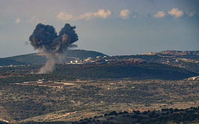 Giao tranh giữa Israel và Hezbollah. Ảnh: Times of Israel Giao tranh giữa Israel và Hezbollah. Ảnh: Times of Israel
