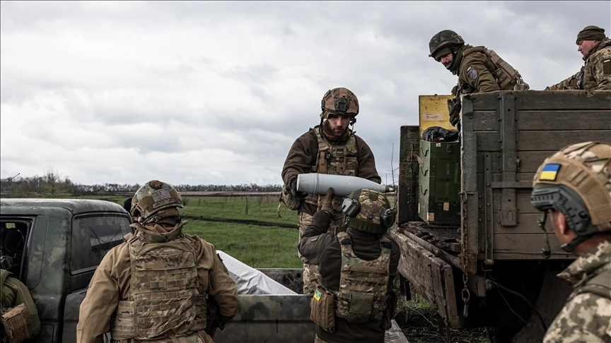 Binh sĩ Ukraine. Ảnh Anadolu Agency 