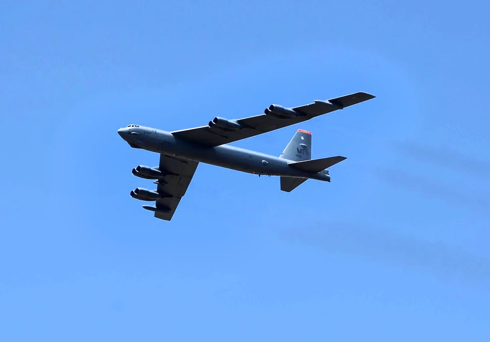 Máy bay B-52 của Mỹ. Ảnh: U.S. STRATEGIC COMMAND 