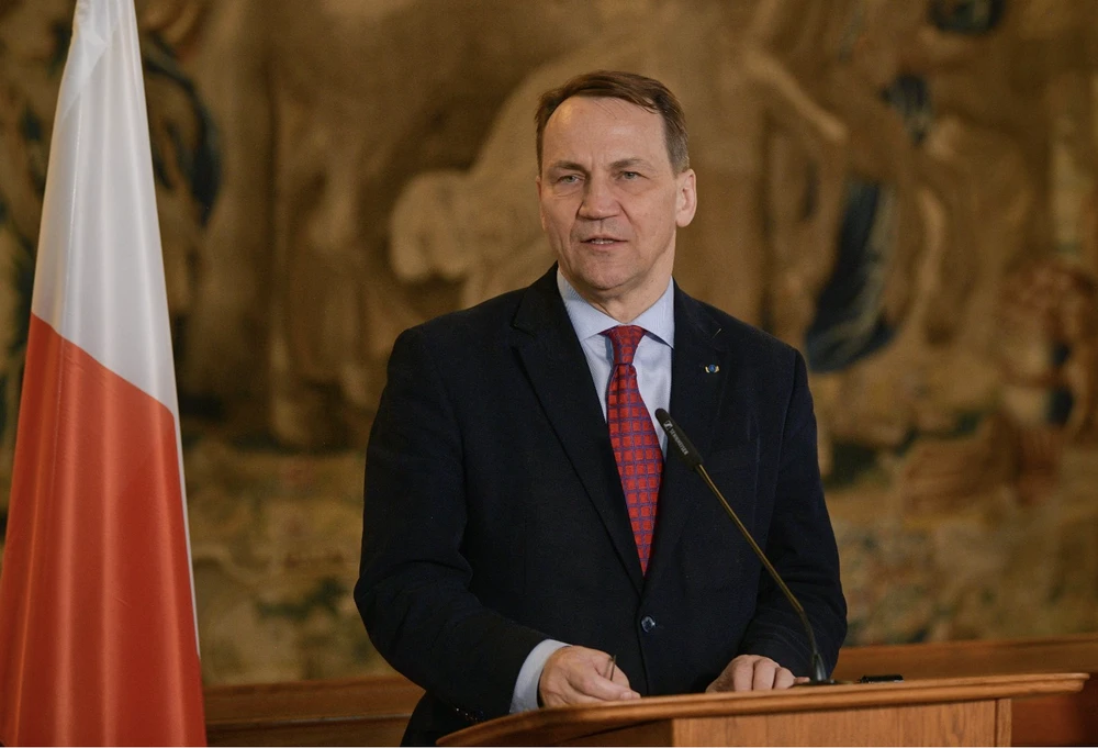 Bộ trưởng ngoại giao Ba Lan Radosław Sikorski. Ảnh: MZV ČR/MFA CZ