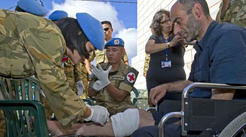 UNIFIL hoạt động tại Lebanon. Ảnh: UN