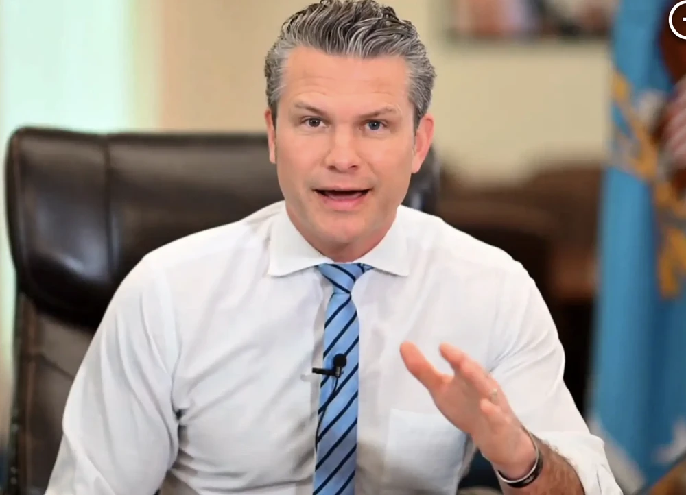 Bộ trưởng Bộ Quốc phòng Mỹ Pete Hegseth. Ảnh: PETE HEGSETH/X Screenshot 2025-05-06 at 07.38.46.png