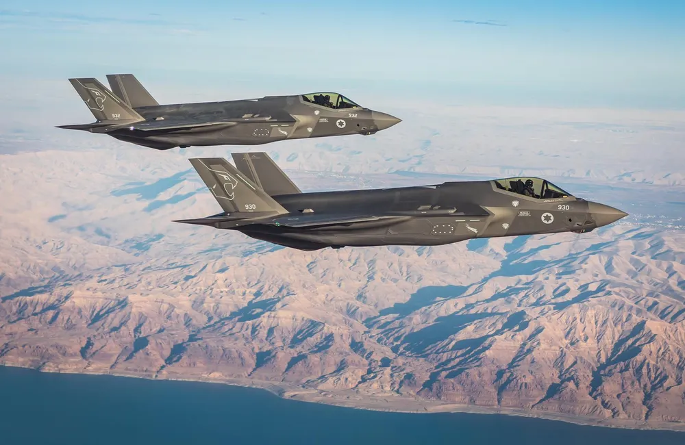 Máy bay F-35I Adir. Ảnh: IDF SPOKESPERSON 'S UNIT