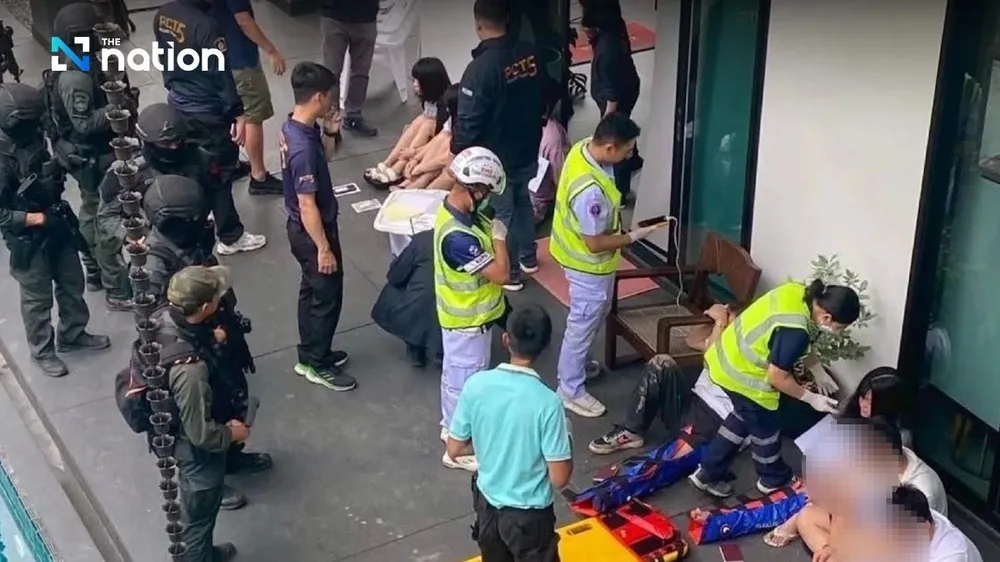 Thái Lan triệt phá băng nhóm lừa đảo qua điện thoại tại tỉnh Chiang Mai. Ảnh: NATION